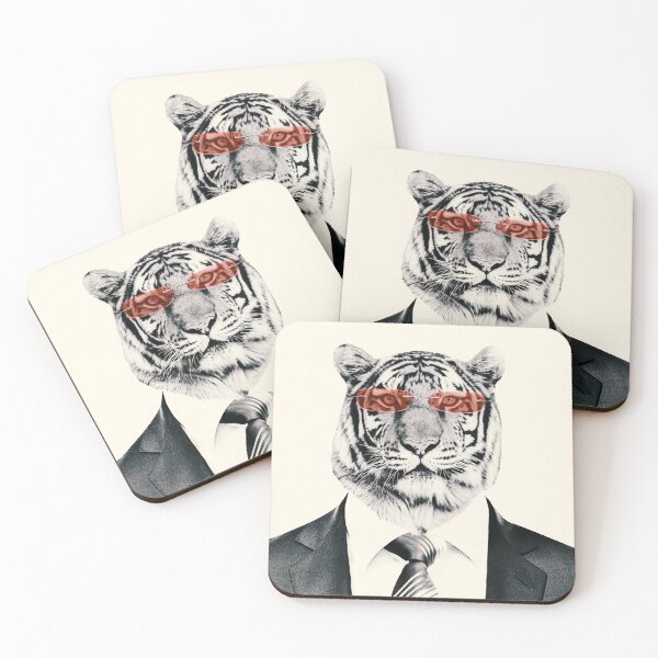 Item preview, Tiger in a formal suit designed and sold by M-AbdelRahman.