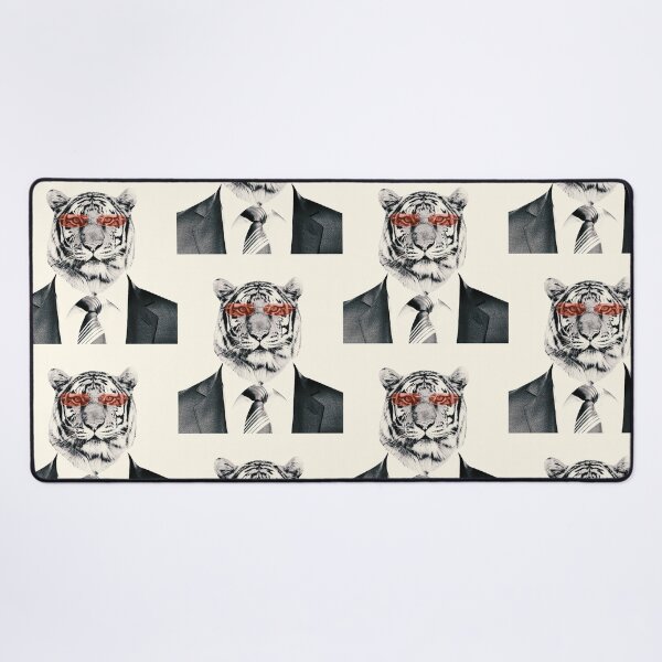 Item preview, Tiger in a formal suit designed and sold by M-AbdelRahman.