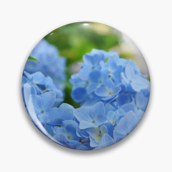 Item preview, Blue flowers and leaves photo  designed and sold by Nature  Nblossom.