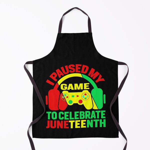 Item preview, I Paused My Game To Celebrate Juneteenth Gamer designed and sold by EIMgraphic.
