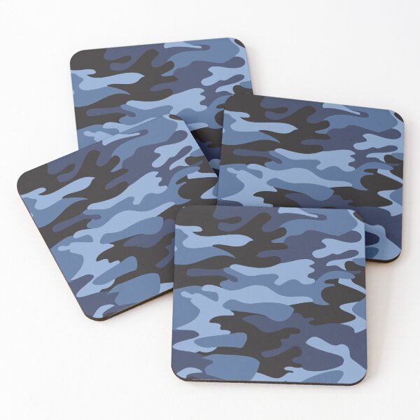 Item preview, Blue Camo Pattern Camouflage  designed and sold by sweary12.