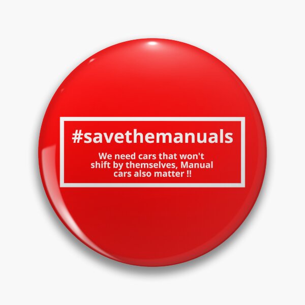 Item preview, #Savethemanuals designed and sold by MOTOSHIFT.