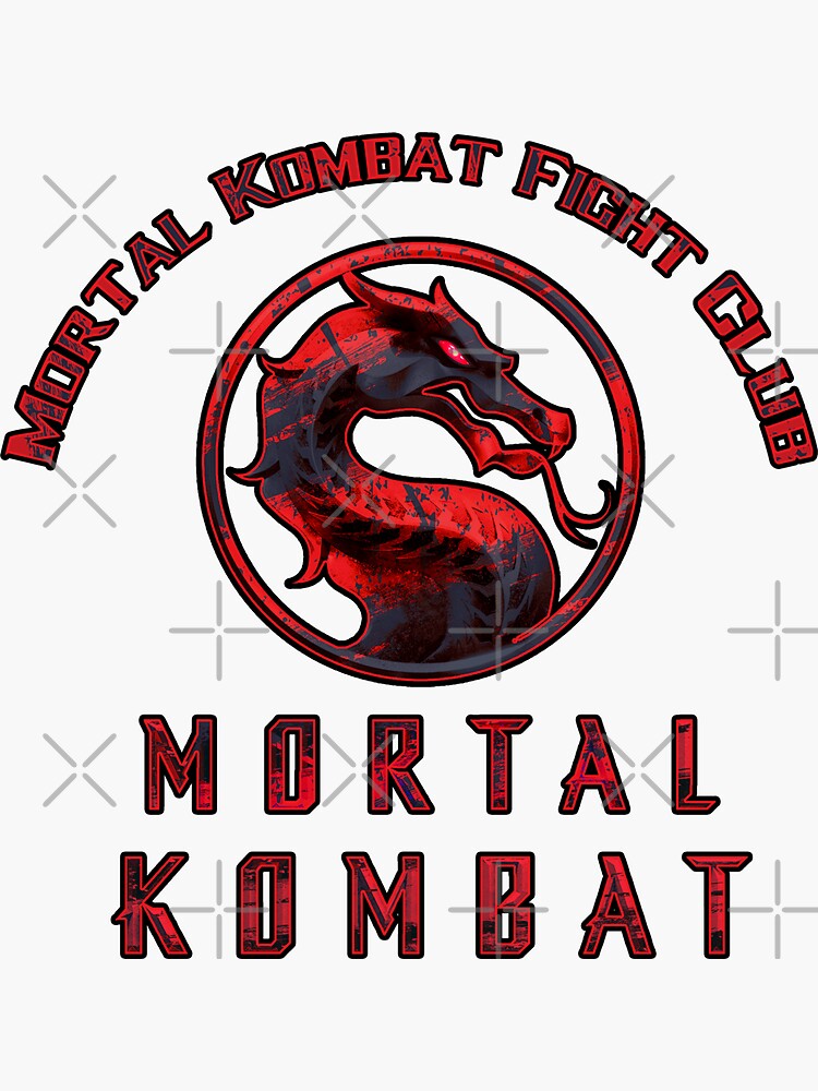 Mortal Kombat Phrases Sticker Sheet | Mortal Kombat 11 Sticker for Sale  by surik