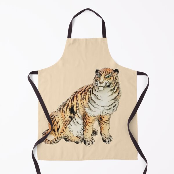 Item preview, Tiger by Kōno Bairei (1844-1895). Digitally enhanced by WatermarkNZ Press designed and sold by CristalleLisa.