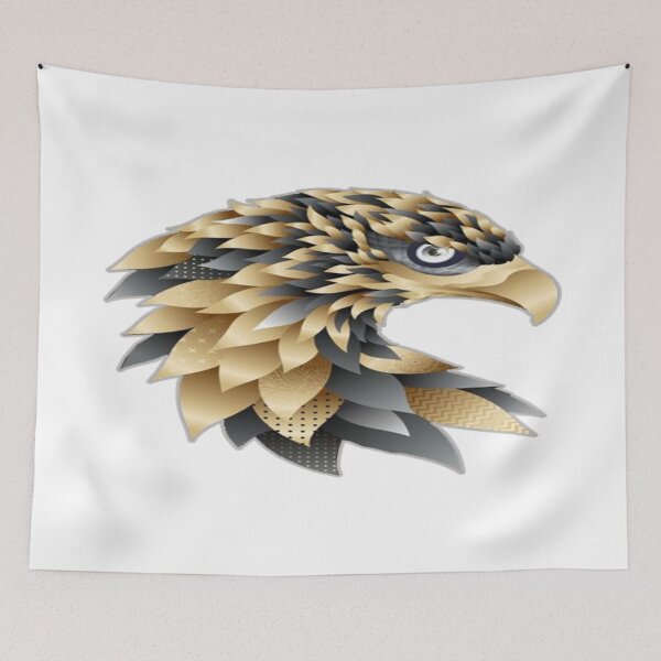 Item preview, Digital Golden Eagle Art designed and sold by NengShop.
