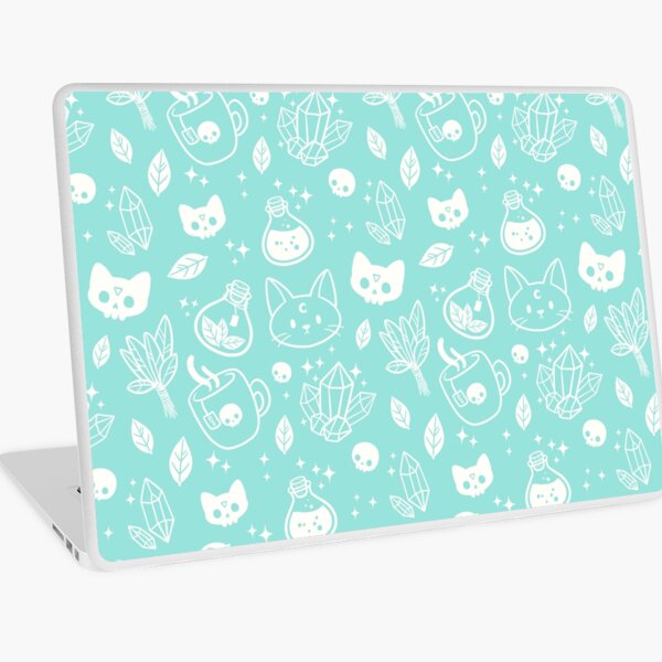 Herb Witch // Green Pastel Laptop Skin