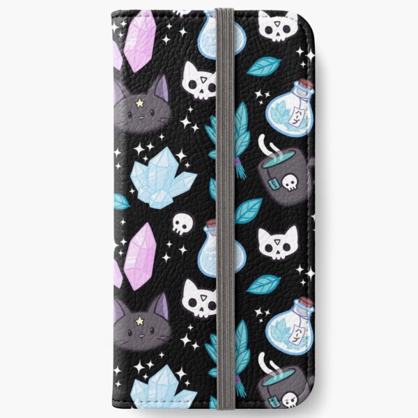 Herb Witch // Black iPhone Wallet
