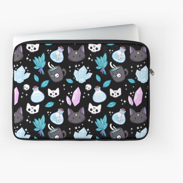Herb Witch // Black Laptop Sleeve