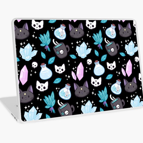 Herb Witch // Black | Nikury Laptop Skin