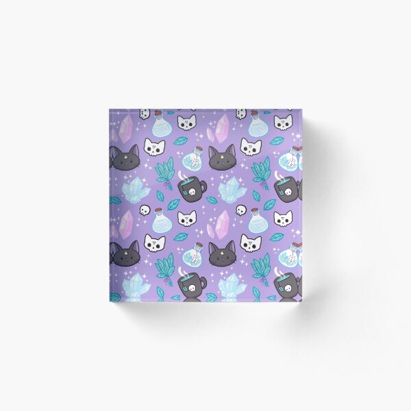 Herb Witch Acrylic Block