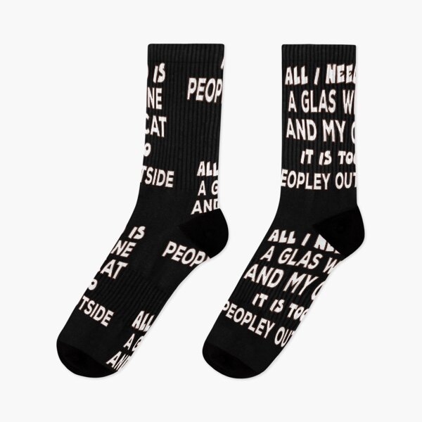 Item preview, All I Need Is A Glass Of And My Cat Funny Saying designed and sold by Merchandiser099.