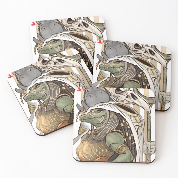 Item preview, Moon Knight Crocodile and Hippopotamus designed and sold by clarksoncar.