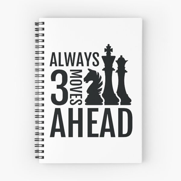Item preview, Funny Chess Design - Always 3 Moves Ahead designed and sold by EstelleStar.