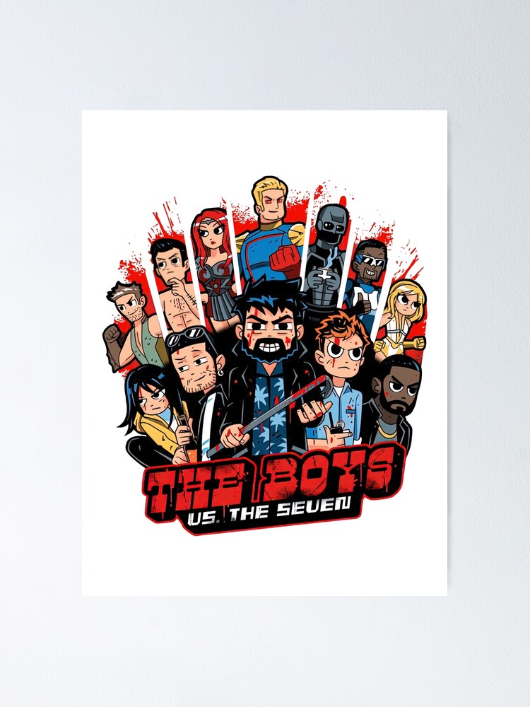 "The Boys Team" Poster For Sale By KeltonMaggio | Redbubble