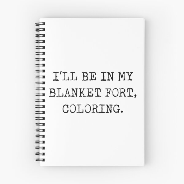 Item preview, I'll Be In My Blanket Fort designed and sold by kjanedesigns.