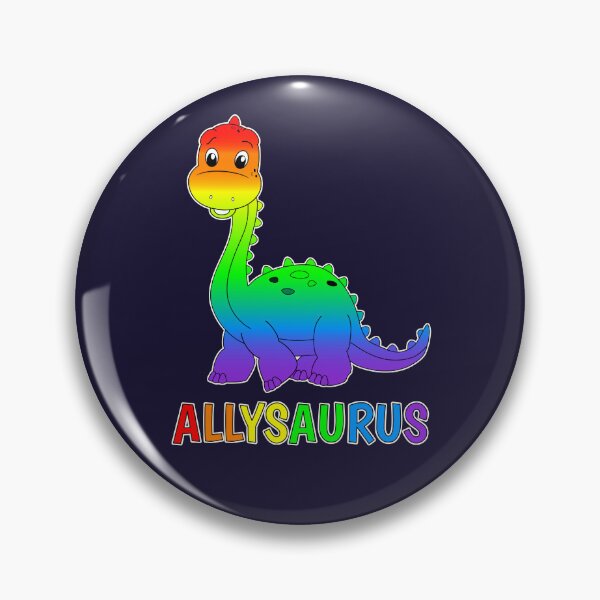 Item preview, Diplodocus Dinosaur Is An LGBTQ Allysaurus - Gay Pride Ally designed and sold by brodyquixote.