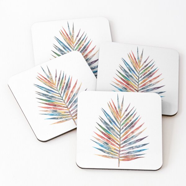 Item preview, Colourful Palm Leaf - Botanical designed and sold by Leela's House.