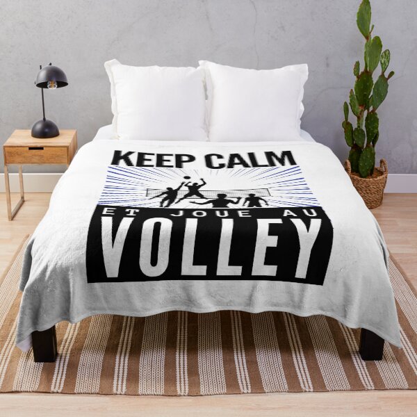 Item preview, Volleyball quote - keep calm and play volleyball designed and sold by RomualdGR.