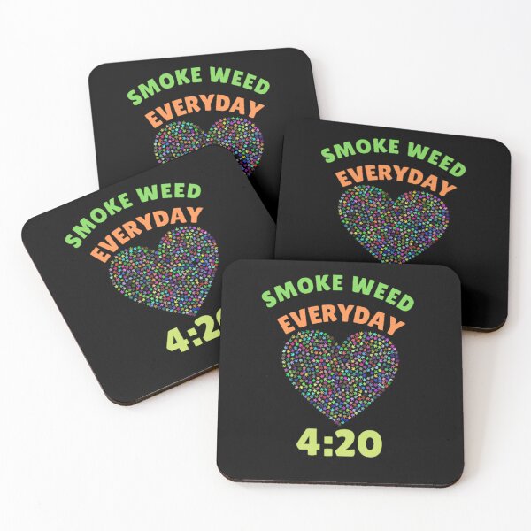 Item preview, Smoke Weed Everyday, Heart Marijuana Leaf, designed and sold by BestDesignbySof.