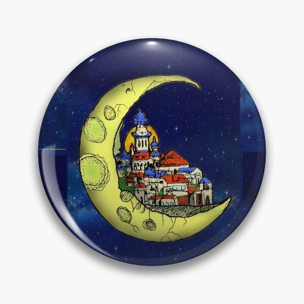 Item preview, espdzines-city of Luna designed and sold by EspDzines.