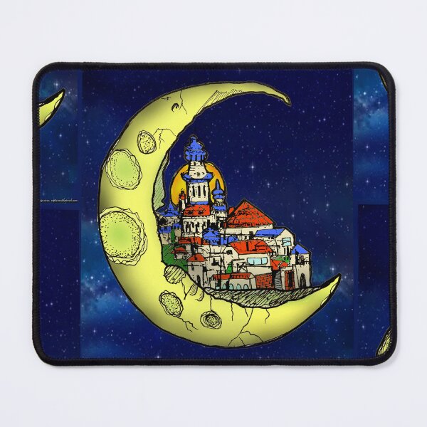 Item preview, espdzines-city of Luna designed and sold by EspDzines.