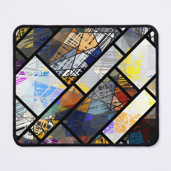 Item preview, Mosaic and tribal squares designed and sold by FGCART.