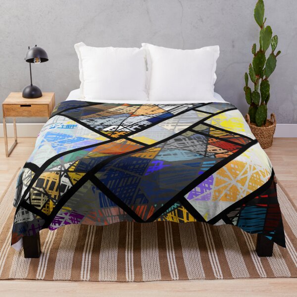 Item preview, Mosaic and tribal squares designed and sold by FGCART.