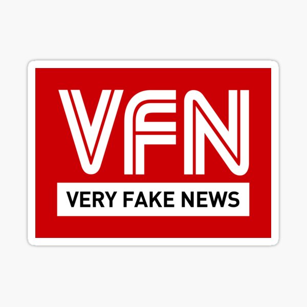 VFN - Very Fake News Sticker