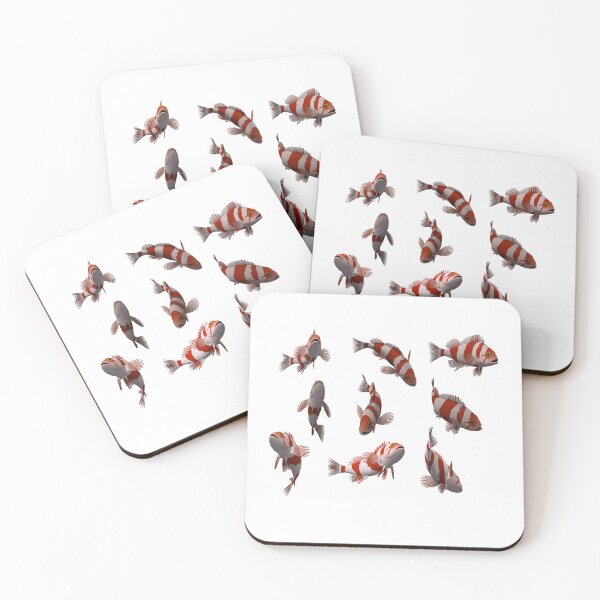 Item preview, Shoal of Red Koi Fish designed and sold by Focal-Art.