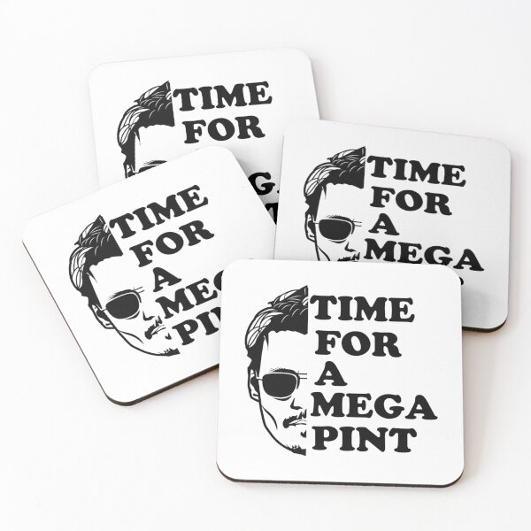 Item preview, Time for A Mega Pint Funny Sarcastic Saying - Time for A Mega Pint Justice For J     designed and sold by DSfelos.