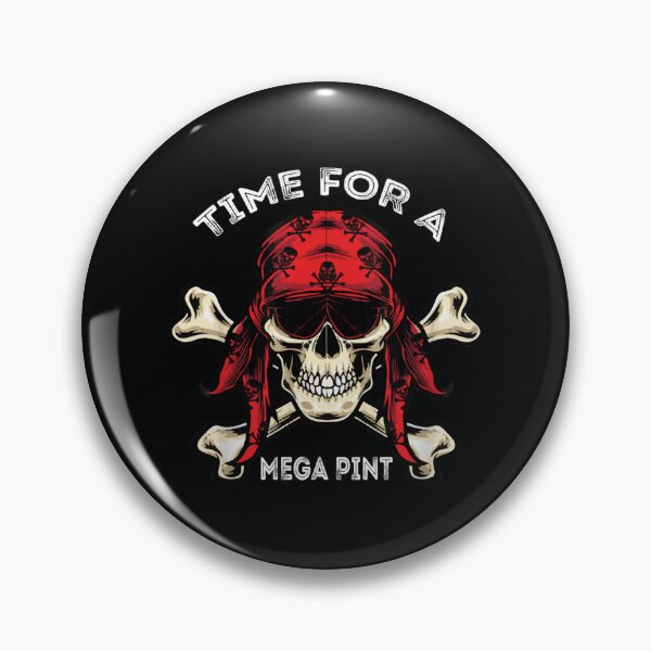 Item preview, Time For a Mega Pint Funny Sarcastic Saying Classic  designed and sold by DSfelos.