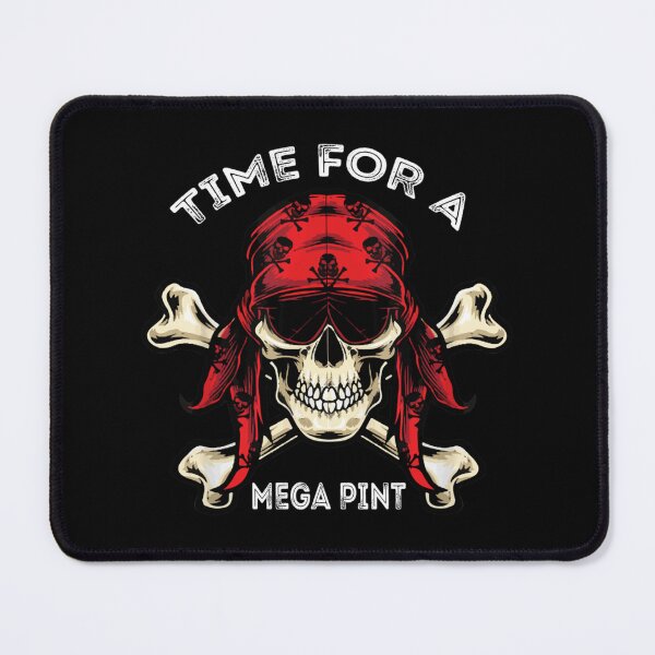 Item preview, Time For a Mega Pint Funny Sarcastic Saying Classic  designed and sold by DSfelos.