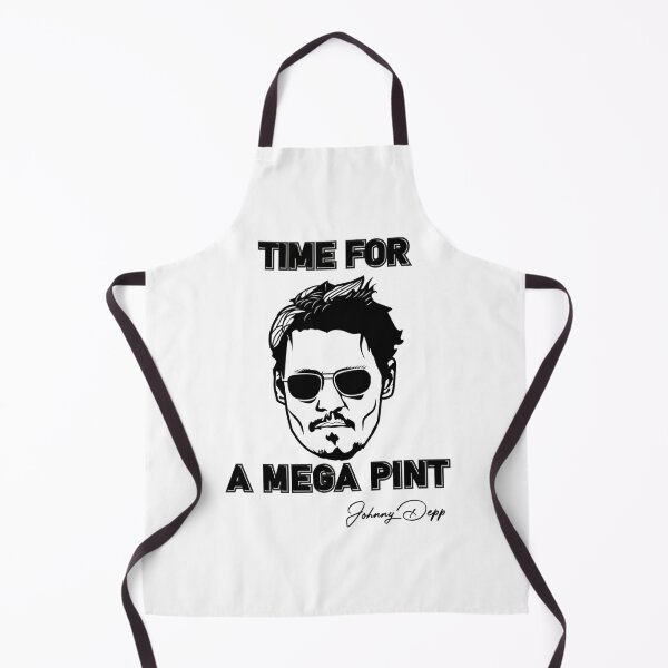 Item preview, Time for a Mega Pint Johnny Depp, Isn_t Happy Hour Anytime, Justice For Johnny Depp designed and sold by DSfelos.
