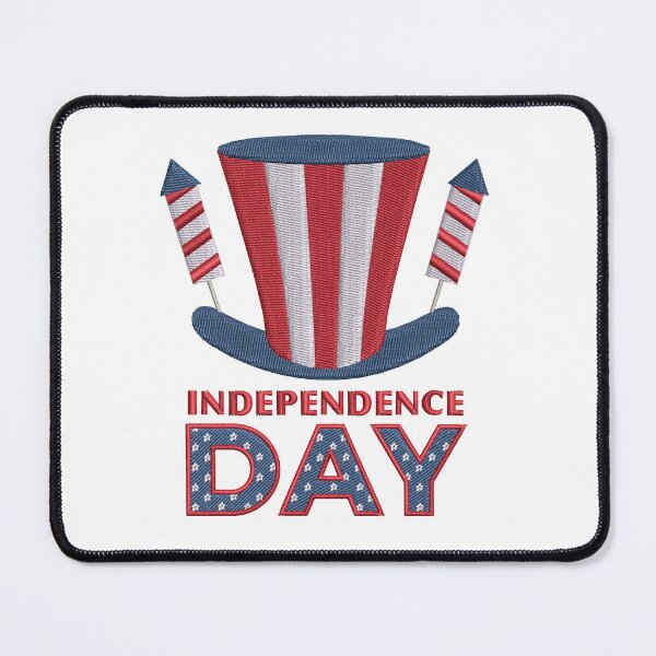 Item preview, American Flag Hat Fireworks Embroidery designed and sold by Cre8iveSkill.