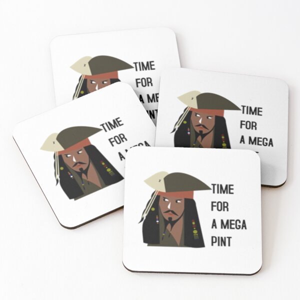 Item preview, Time For a Mega Pint Shirt  Johnny Depp Tee  Justice for Johnny Depp  Sarcastic Shirt  Wine Love designed and sold by DSfelos.