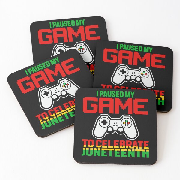 Item preview, I Paused My Game To Celebrate Juneteenth Gamer designed and sold by EIMgraphic.