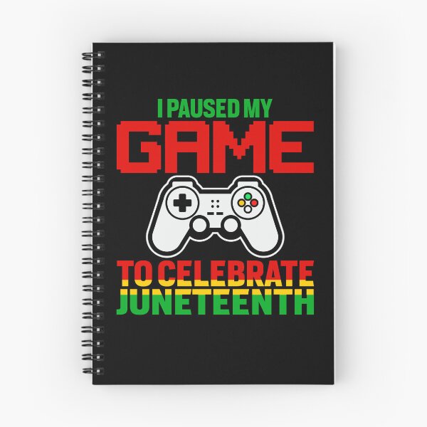 Item preview, I Paused My Game To Celebrate Juneteenth Gamer designed and sold by EIMgraphic.
