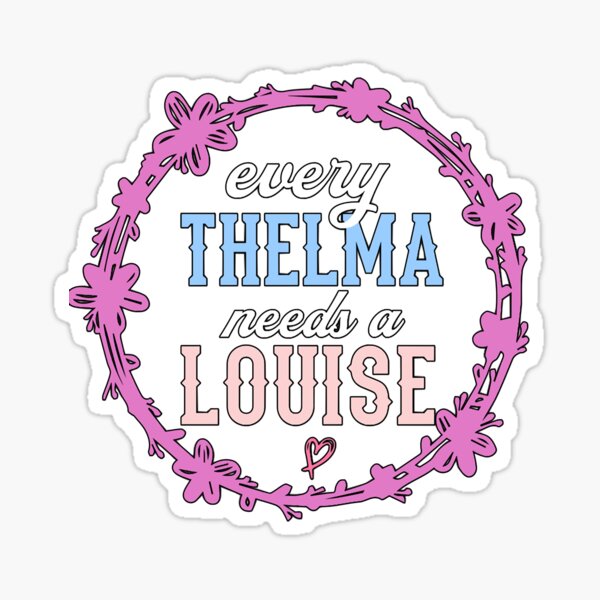 Retro Vintage Thelma Movie Fim Louise Gifts For Everyone Sticker for Sale  by GaudenBozzelli