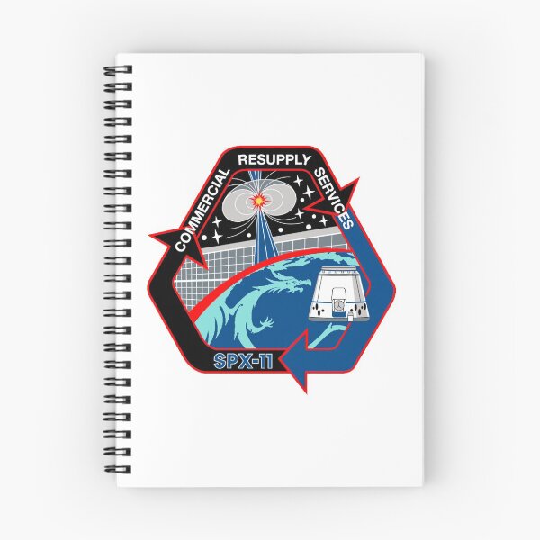 Item preview, NASA SpX-11 Mission Patch designed and sold by Nikki SpaceStuffPlus.