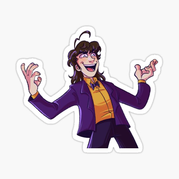 william supports gays Sticker for Sale by ryo-creampuff