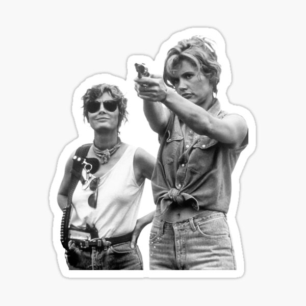 Retro Vintage Thelma Movie Fim Louise Gifts For Everyone Sticker for Sale  by GaudenBozzelli