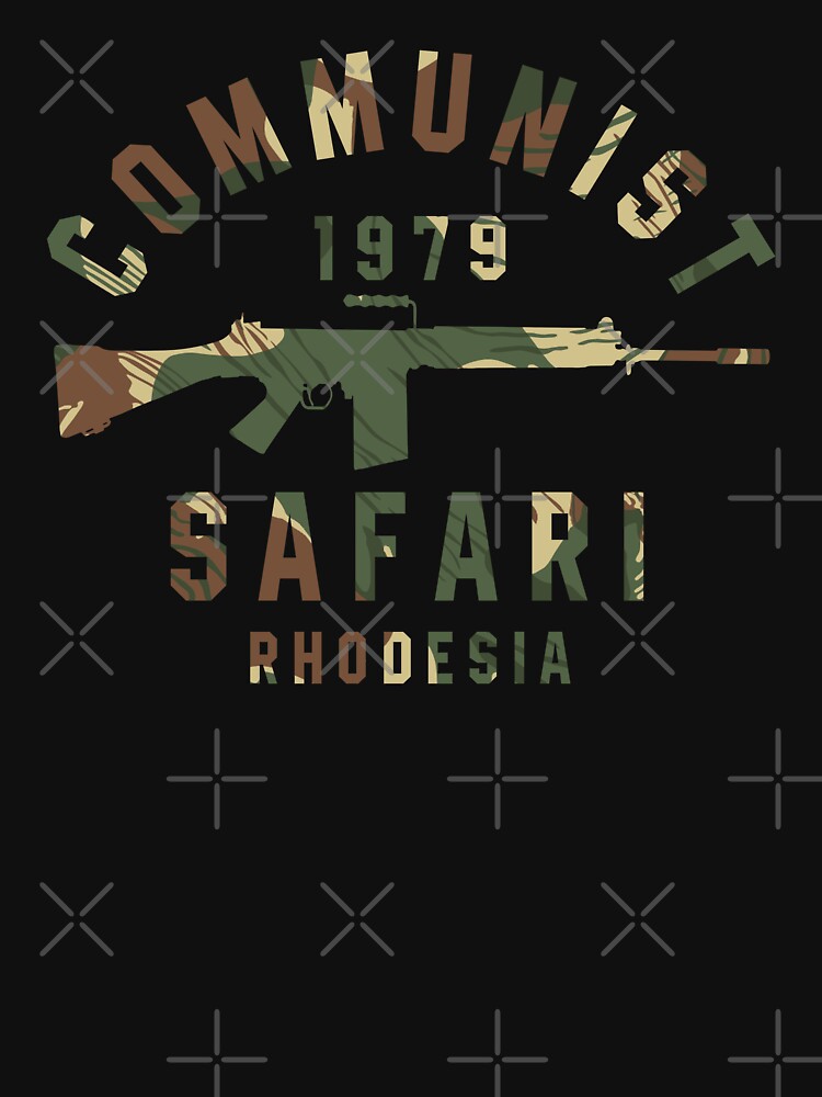 communist safari rhodesia shirt