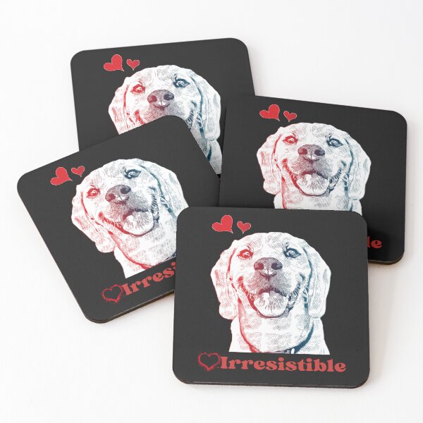 Item preview, Irresistible "LOVE MY DOG" duvet for Dog Lovers!  designed and sold by SilverWhiskers.