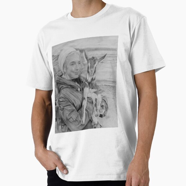 Item preview, Jodie Comer und Ziege designed and sold by OrianeDCArts.