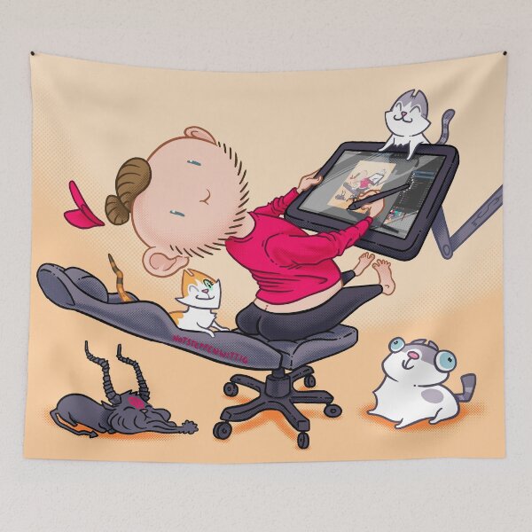 Item preview, Happy comic artist designed and sold by Steffen Wittig.