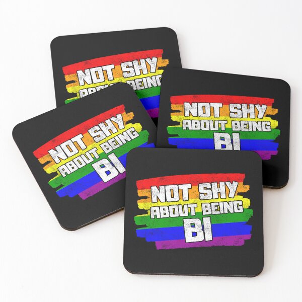 Item preview, Not Shy About Being Bi designed and sold by FNStuff.