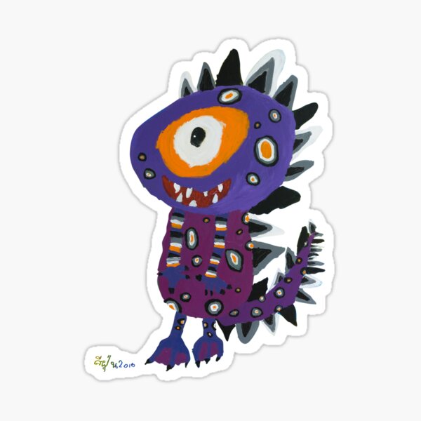 Dragon : Funny Animal Series Sticker