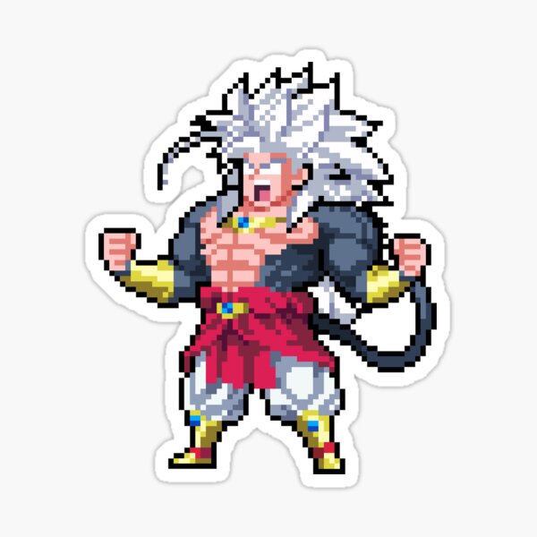 SSJ5 Broly - Broly - Sticker