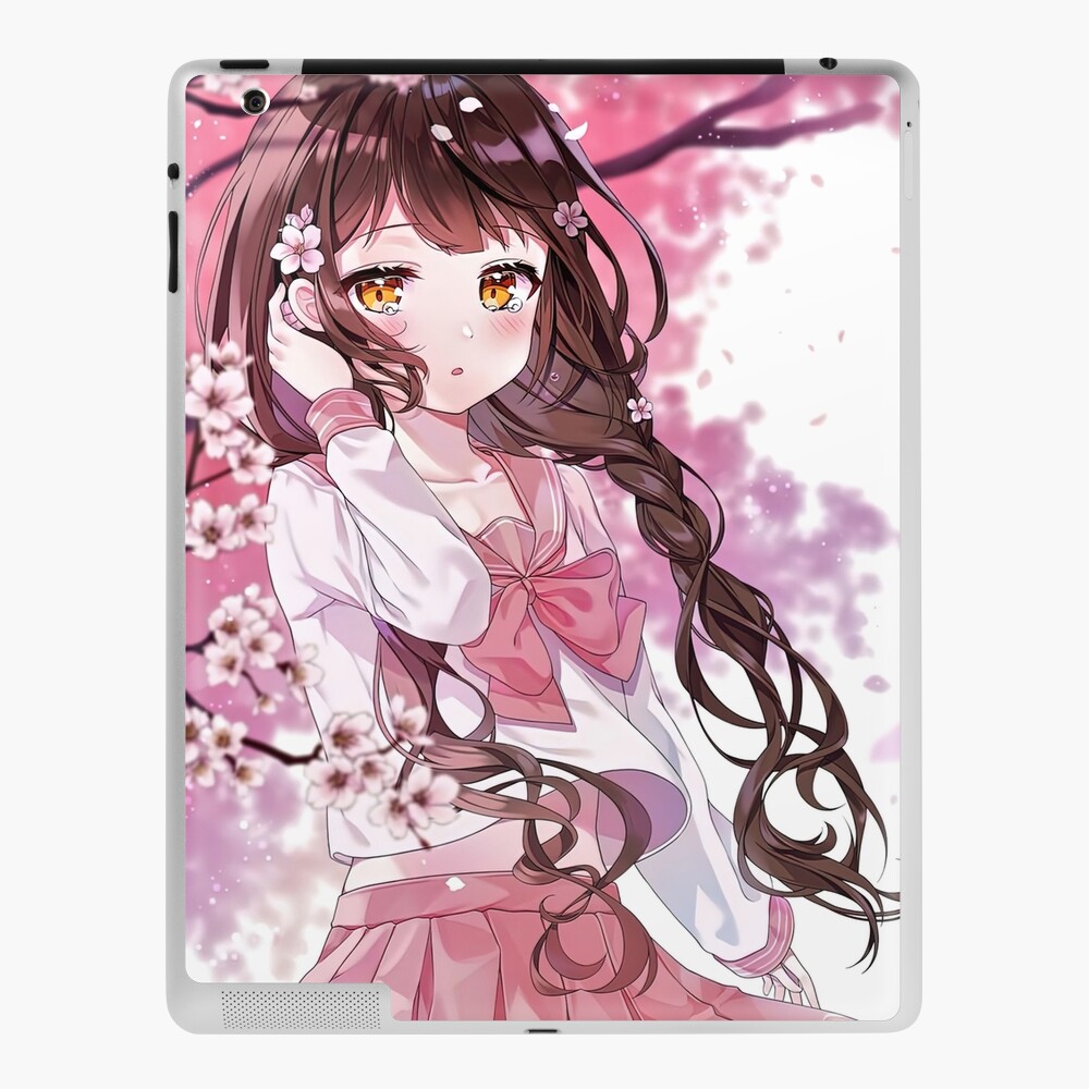 Cute anime girl profile iPad Case & Skin for Sale by emai-art