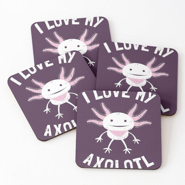 Item preview, I Love My Axolotl  designed and sold by robynclarsen.